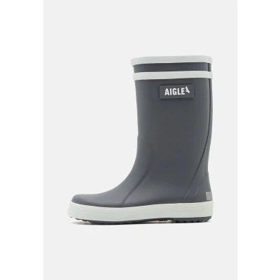 Image de Aigle Lolly POP Unisex Bottes en Caoutchouc pour enfants, Taille: 25, Charcoal naturel