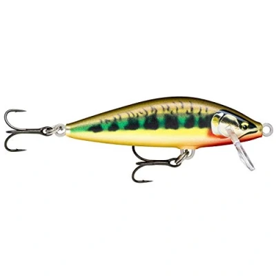 Image de Rapala Leurre de Pêche Countdown Elite Matériel avec Construction Balsa d&#039;Eau Douce Coulant Profondeur Nage 1,2m Taille 7,5cm / 10g Fabriqué en Estonie Gilded Vairon
