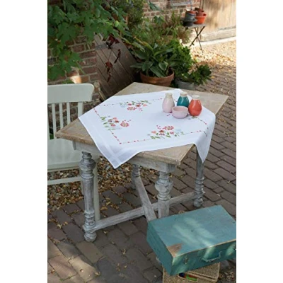 Image de Vervaco Kit de broderie nappe en coton Multicolore 80 x cm PN 0170740