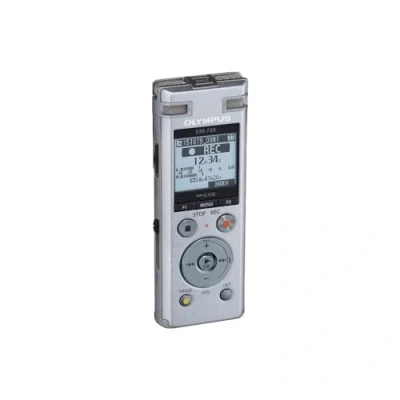 Image de Olympus DM 720 Enregistreur vocal numérique de haute qualité avec micro TRESMIC, lecture avancée, USB direct, mode automatique intelligent, réduction du bruit, transcription et mémoire 4 Go