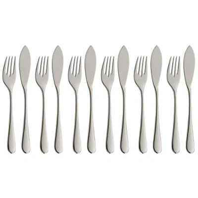 Image de WMF Merit / 1140356346 Couverts à poisson Cromargan Protect® 12 pièces