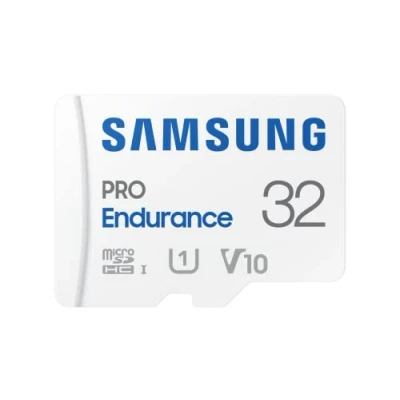Image de Samsung Pro Endurance Carte mémoire microSDHC UHS I U1 100 Mo/s avec Adaptateur (MB MJ32KA) 32 Go