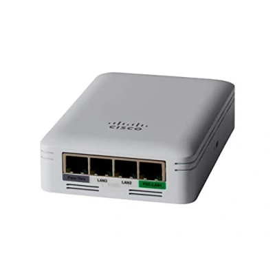 Image de Cisco Point d’accès Business 145AC 802.11ac 2x2 Wave 2 4 ports GbE One PoE plaque murale, protection à vie limitée (CBW145AC E)