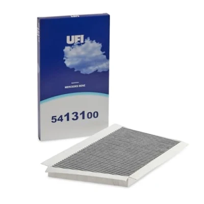 Image de UFI Filters, Filtre d&#039;Habitacle à Charbon Actif54.131.00, de Remplacement, Adapté aux Voitures, Applicable sur Divers Modèles Mercedes Benz Classe C, CLC et CLK
