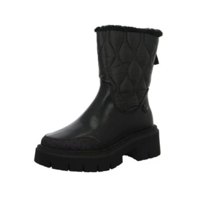 Image de MARCO TOZZI by Guido Maria Kretschmer 2 86400 43 Bottines zippées pour Femme Botte Tendance, Noir/Comb, 37 EU