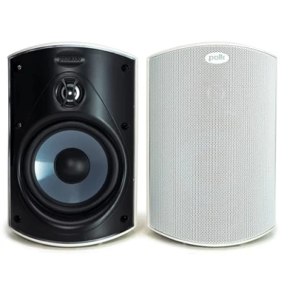 Image de Polk Audio Atrium 4 Noir, Blanc Avec fil 80 W