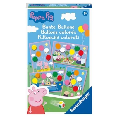 Image de Ravensburger Peppa Pig 20853 Jeu de dés colorés Amusant pour Enfants à partir 3 Ans, Cadeau Pig, Puzzle