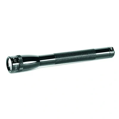 Image de Mag Lite Lampe de poche ultra compacte Super Mini Maglite M3A 2 piles AAA 12 cm Noir