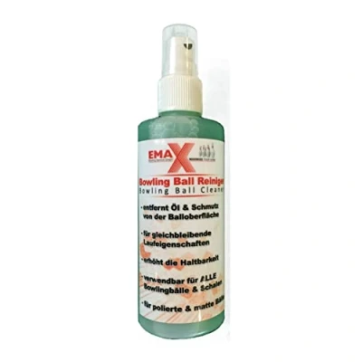 Image de Emax Nettoyant pour balles de bowling 100 ml Nettoyage rapide des boules Facile à utiliser Spray