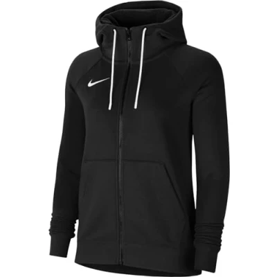 Image de Nike Performance W NK FLC PARK20 FZ Hoodie Sweat zippé, Femme, Taille: Large, Black / white