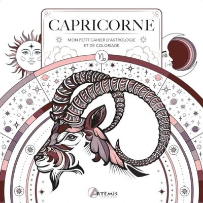 Image de Capricorne: Mon petit cahier d&#039;astrologie et de coloriage