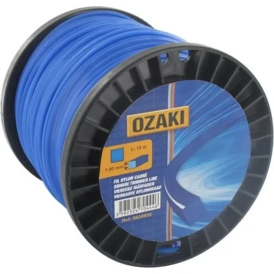 Image de Ozaki 151 0149 Bobine fil nylon carre 2.4mm 90m (fcr370cc), Bleu