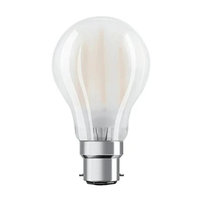 Image de OSRAM LED Star Classic A100, ampoule à filament dépoli en forme d&#039;ampoule, culot B22d, blanc froid (4000K), remplacement des ampoules classiques de 100W, 1 pack