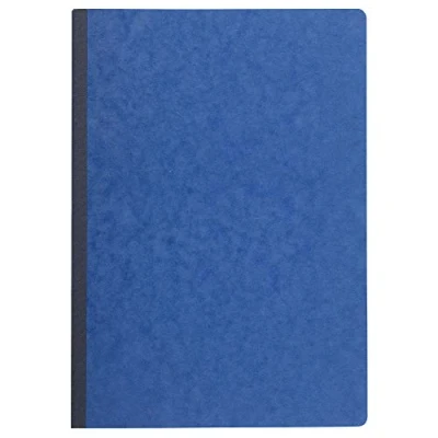 Image de Exacompta Réf. 410E 1 Piqûre quadillée 5x5 80 pages foliotées papier intérieur 110 grammes dimensions 297 x 210 mm format vertical A4 4 couleurs aléatoires, jaune, bleu, rouge, vert
