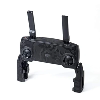 Image de WRAPGRADE Skin Compatible avec DJI Mavic Mini Radiocommande (Black Bumpy Camo)