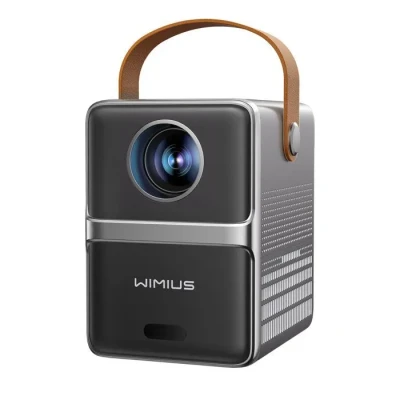 Image de WIMIUS Mini Projecteur Videoprojecteur 8000 Lumens 5G WiFi Bluetooth 5.2 Supporte 1080P Full HD Retroprojecteur Portable