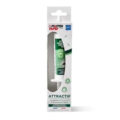 Image de FAVEX Master Trap Attractant Anti moustiques pour pièges Extérieurs Protection de 3 Mois Solution Attirer 30 GR
