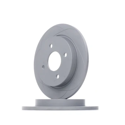 Image de ATE PowerDisc 24.0310 0115.1 Disque de frein 253,0 10,2 4 108,0 plein revêtu FORD: FIESTA 6, Focus Mk1 3/5 portes, Break