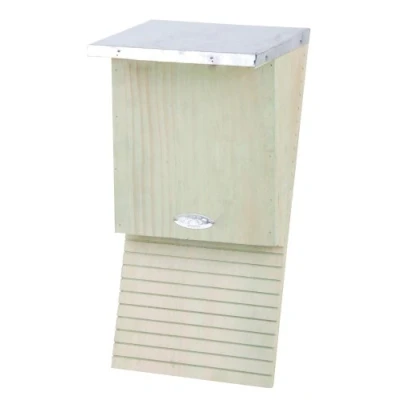 Image de Esschert Design NKVM Boîte à Chauve Souris en Bois Naturel 39 x 18 17 cm