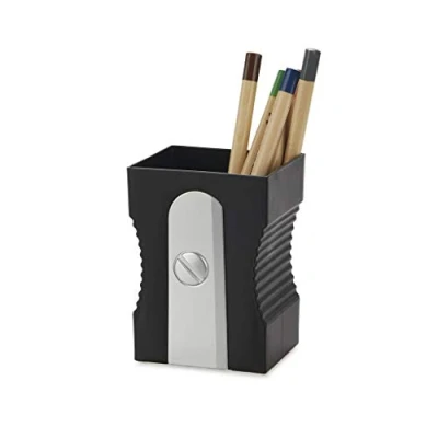 Image de Balvi Pot à Crayons Sharpener Couleur Noir Gardez Votre Bureau rangé Original et amusan