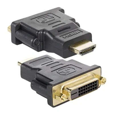 Image de Techly HDMI DVI D M/F Noir Neuf