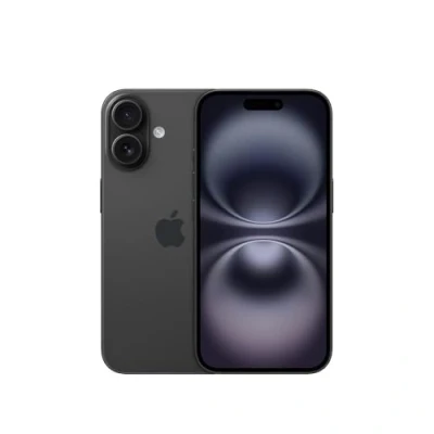 Image de Apple iPhone 16 Plus, 128GB, Noir (Reconditionné)