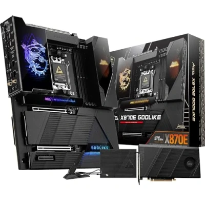Image de MEG Z890 GODLIKE Carte mère, E ATX pour processeurs Intel Core Ultra (série 2), LGA 1851 VRM SPS 110A, Mémoire DDR5 (9200+MT/s OC), PCIe 5.0, M.2 Gen5, Thunderbolt 4, WiFi 7, 10G+5G LAN