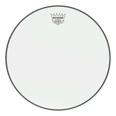 Image de Remo Ambassador Peau de tambour Coupe classique avec revêtement Transparente/Classic Fit Pour tom/caisse claire 12 Inches