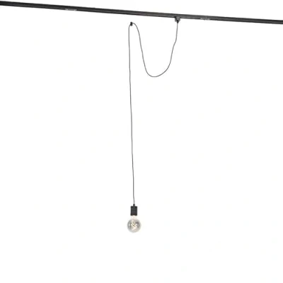 Image de QAZQA Lampe à suspension avec sur rail Cavalux