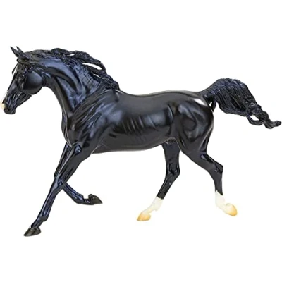 Image de Breyer Horses Traditional Series KB Omega Fahim Modèle de Jouet pour Cheval 29,2 x 22,9 cm Figurine à l&#039;échelle 1:9 #1846, Multicolore