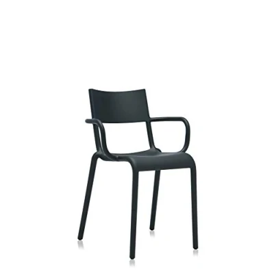 Image de Kartell Generic A, Chaise, Noir, Set de 2