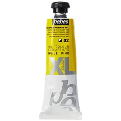 Image de Pébéo Huile Fine XL 37 ml Peinture à l’Huile Jaune Cadmium Primaire 937002