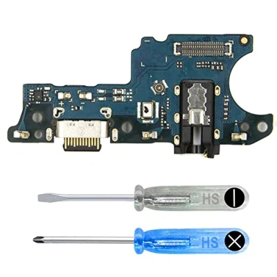 Image de MMOBIEL Connecteur de Charge Compatible avec Samsung Galaxy A03s 6.5 inch 2021 Dock Connector USB C Jack Audio/Microphone/Antenne Remplacement INCL. Tournevis