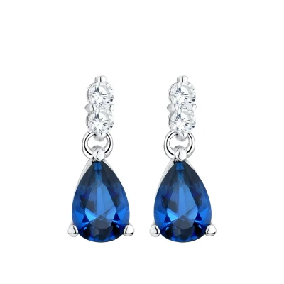Image de Elli Classic LOOK Boucles d&#039;oreilles, Femme, Taille: One Size, Blau