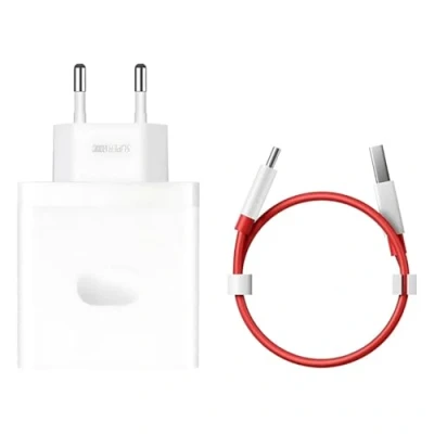 Image de OnePlus Supervooc USB C Chargeur Rapide 100W Blanc