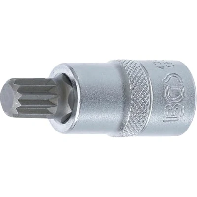 Image de BGS 4354 Douille à embouts 12,5 mm (1/2&quot;) denture multiple intérieure (pour XZN) M12