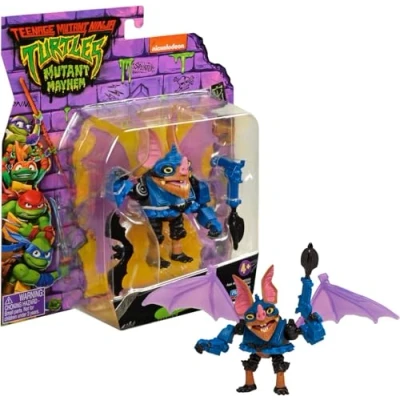 Image de Giochi Preziosi Tortues Ninja Chaos MutantWing Nut in Action Figure ArticuléeTaille 12 CmDétailléepour Enfants À partir de 4 Ans