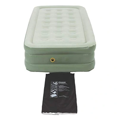 Image de Coleman 765581 ssi Matelas Gonflable pour lit Double Mixte, Vert, Twin
