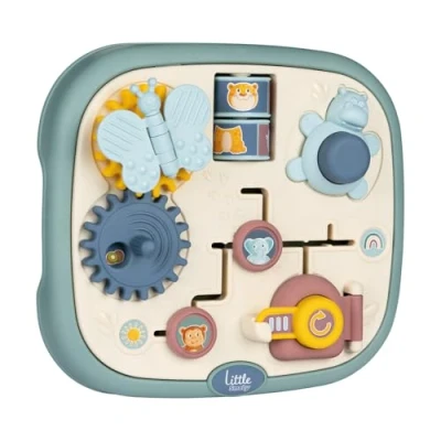 Image de Smoby Little Tablette d&#039;activités Pratique et transportable pour Les Tout Petits à partir de 12 Mois 7600140317