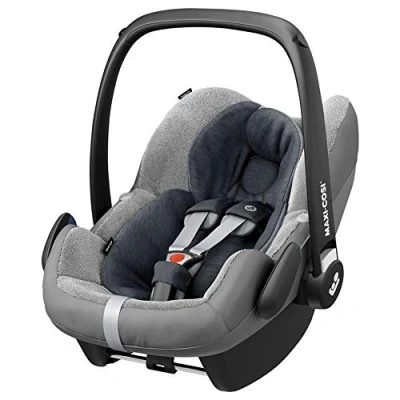 Image de Maxi Cosi Housse éponge pour Groupe 0+ Siège auto Pebble Plus, Fresh Ecru
