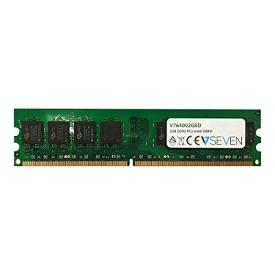 Image de V7 V764002GBD 2GB DDR2 PC2 6400 800Mhz DIMM Desktop Module de mémoire