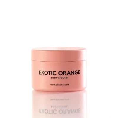 Image de COCUNAT Exotic Orange Mousse Corporelle Hydratante et Raffermissante 24h Arôme D&#039;agrumes Beurre de Karité Peau Extra Douce Rapide Absorption Sans Silicone 200ml