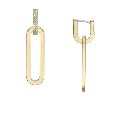 Image de Fossil Boucles d&#039;oreilles goldcoloured, Femme, Taille: One Size, Gold coloured