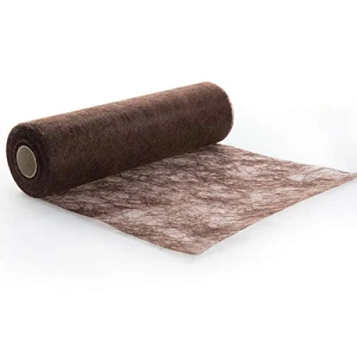 Image de Protinam Chemin de Table, Non tissé, Chocolat 2700, 5m