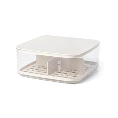 Image de Dpb Amuse Plus, boite à fromages Professionnel avec plateau, grande taille, couleur Sable, en matière TRITAN (Incassable)