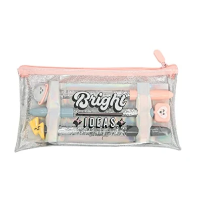 Image de Mr. Wonderful Set of Pencil Case and 3 Pens Bright Ideas