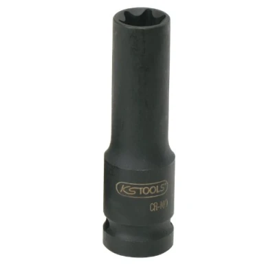 Image de KS TOOLS 515.1058 Douille à choc E22 12,5 (1/2&quot;)mm (pouces) Torx extérieur, Profilé en E