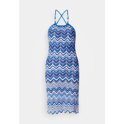 Image de Morgan Robe pull, Femme, Taille: 38, Saphir