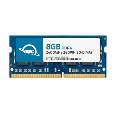 Image de OWC 8GB 2400MHZ DDR4 So DIMM PC4 19200 Upgrade mémoire pour 2017 iMac 27 Pouces avec écran Retina 5K, (OWC2400DDR4S8GB)