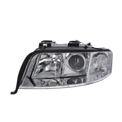 Image de ABAKUS 441 1194L LD EM Phares gauche H7/H7 limpide avec feu de clignotant sans commande pour correcteur site projecteur PX26d AUDI: A6 C5 Avant